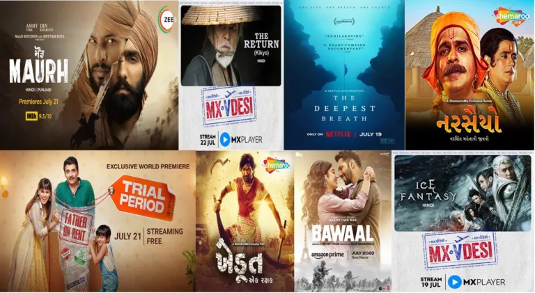 New OTT Releases This Week: Bawaal, Trial Period, Ice Fantasy The Deepest Breath, Maurh, and More