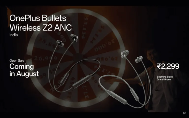 New OnePlus Bullets Wireless Z2 ANC launched for only ₹2,299