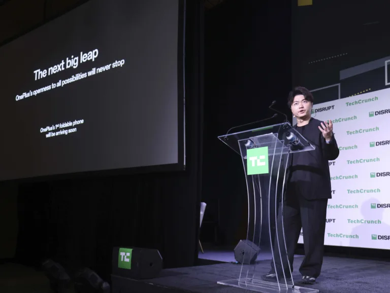 OnePlus confirms upcoming foldable phone at TechCrunch Disrupt 2023