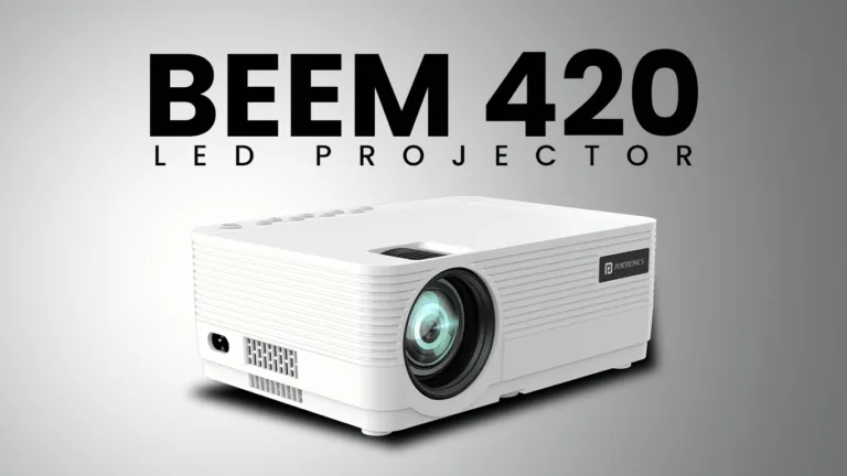 Portronics Beem 420 Multimedia Projector launched at ₹11,999