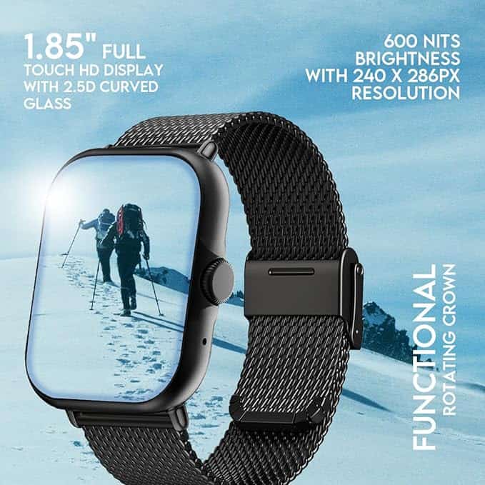 pTron Reflect Callz Smartwatch launched only for ₹899