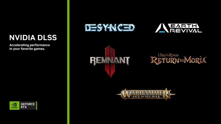 Warhammer Age of Sigmar: Realms of Ruin and more games get DLSS
