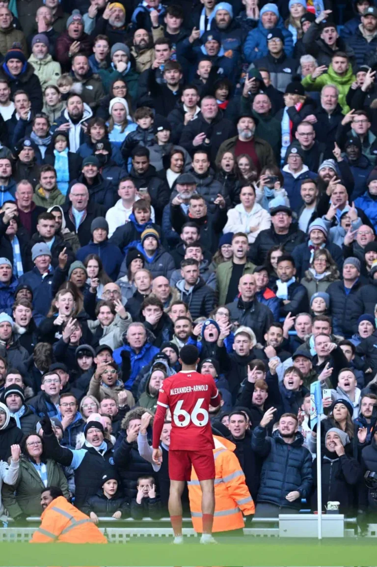 Trent Alexander-Arnold Manchester City vs Liverpool