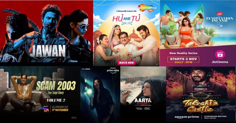 New OTT Releases that you shouldn’t miss on the weekend: Jawan, Takeshi's Castle, Aarya 3 and more