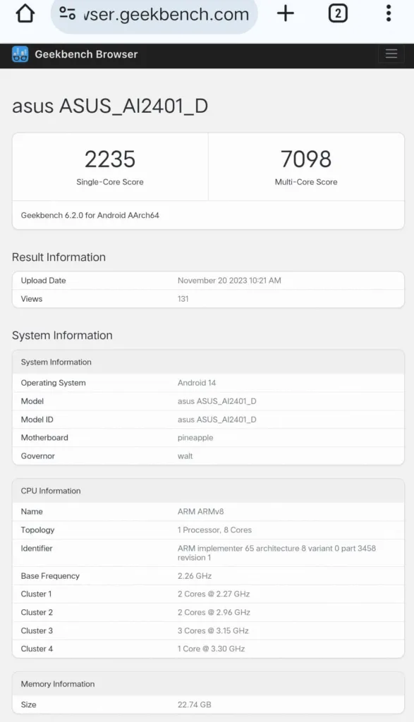 Rog phone 8 ultimate