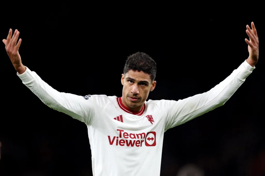 Raphael Varane Liverpool vs Manchester United