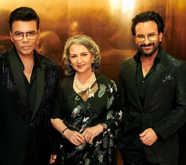 Sip, Sip, Hooray! Koffee With Karan Season 8 Presents Sharmila Tagore and Saif Ali Khan’s Royal Tea Time Revelations