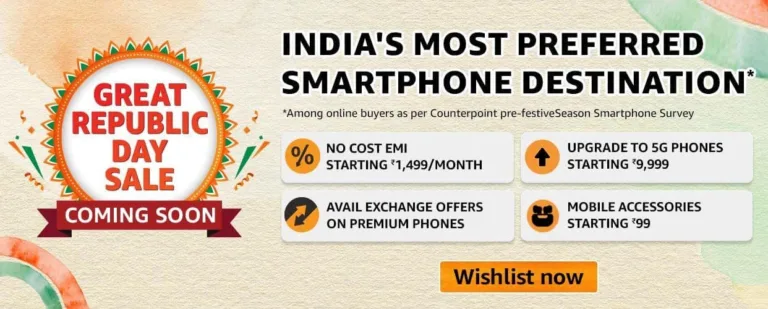 Amazon Great Republic Day Sale 2024 Officially Teased