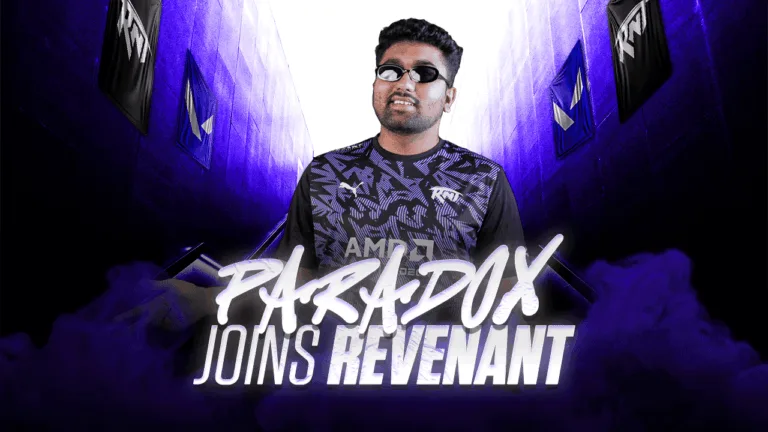Revenant Esports Welcomes Back Paradox: A New Chapter in South Asian VALORANT Scene