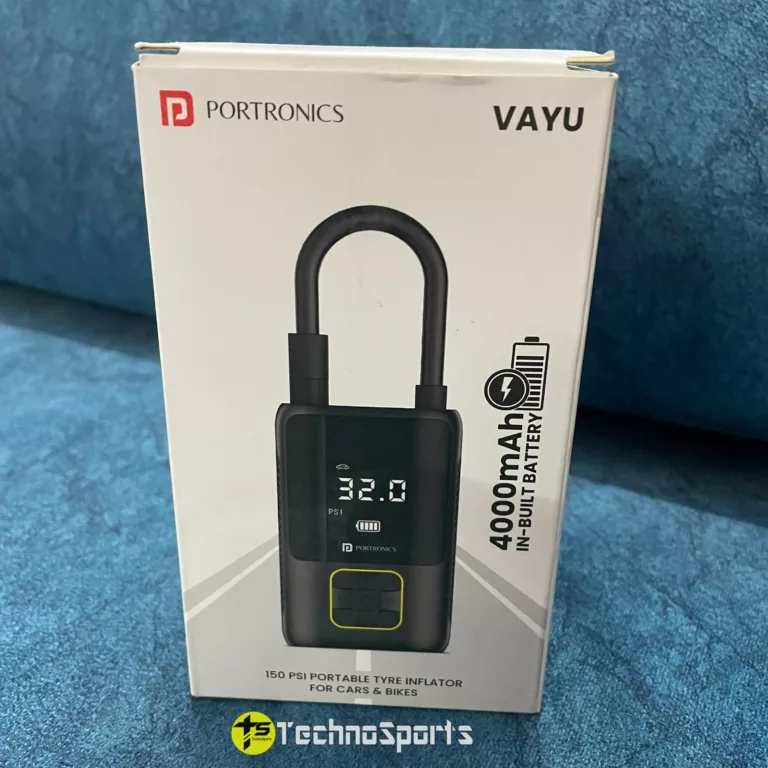 Portronics Vayu Review: A must-have Portable Tyre Inflator in your Car accessories kit!