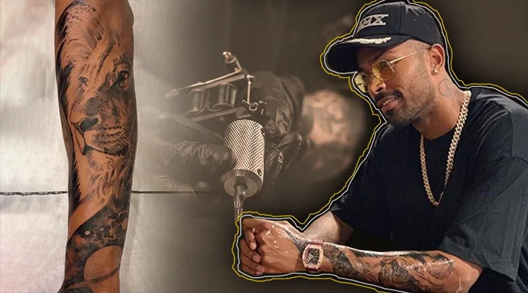 Hardik Pandya's Tattoos