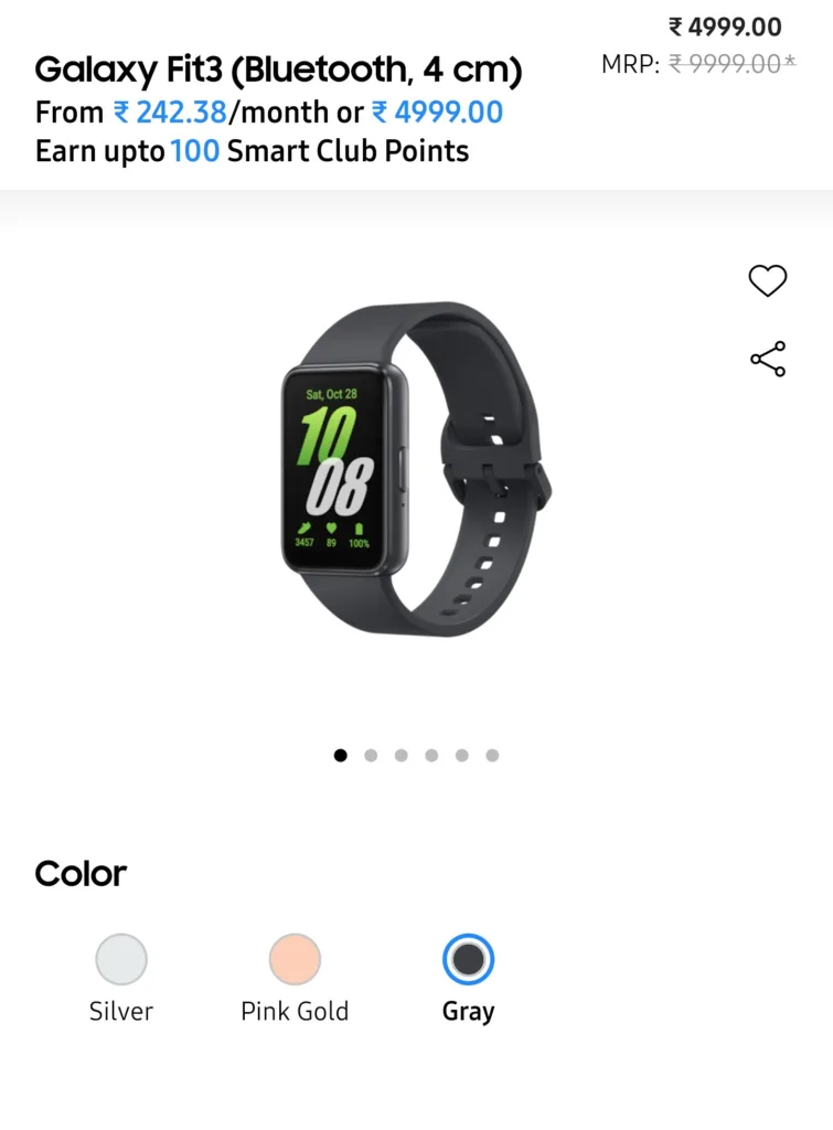 Introducing Samsung Galaxy Fit3: Redefining Wellness with Advanced Health Monitoring and Connectivity
