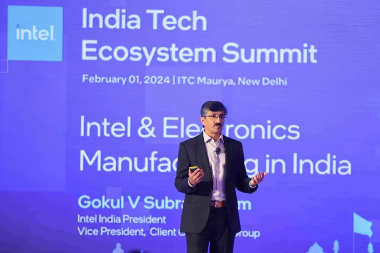 Intel India Unveils Make-in-India Laptops and IT Products at India Tech Ecosystem Summit