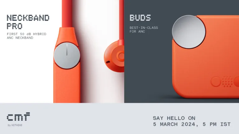 CMF by Nothing Unveils Launch Date for New Buds and Neckband Pro