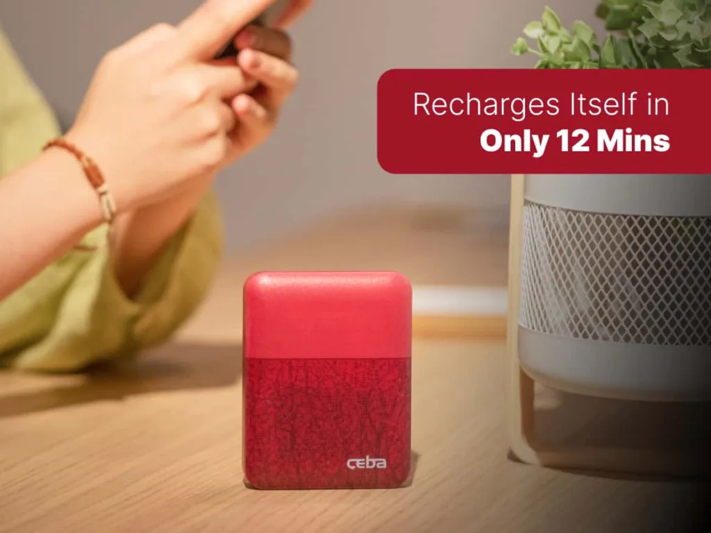 Ceba RAPI: Meet The World's Fastest Self-Charging Power Bank