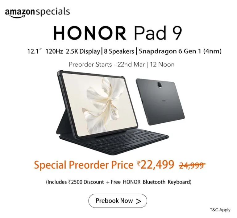 HONOR Pad 9: A Game-Changer in the Tablet Market Now Launched in India