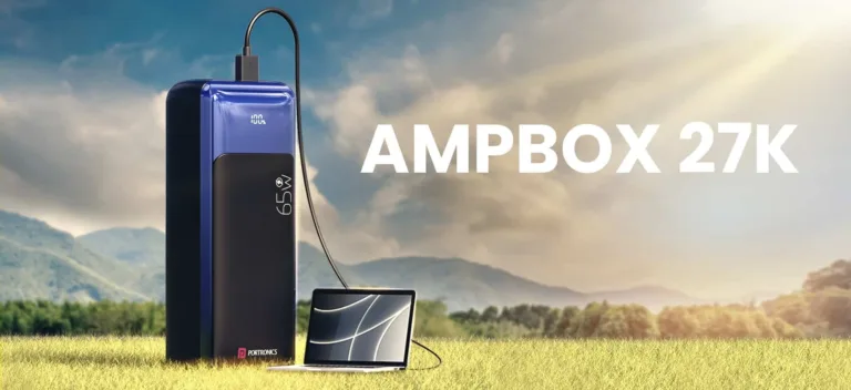 Portronics Ampbox 27K: The Ultimate Solution for Charging Laptops on the Go