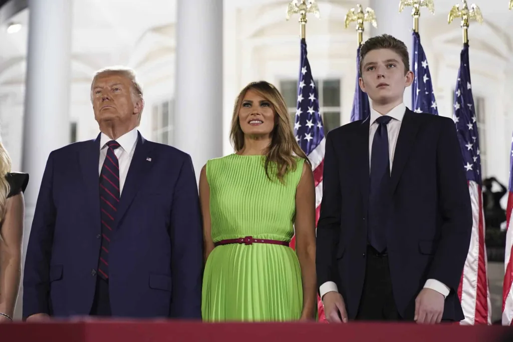 Image illustrating Barron Trump height
