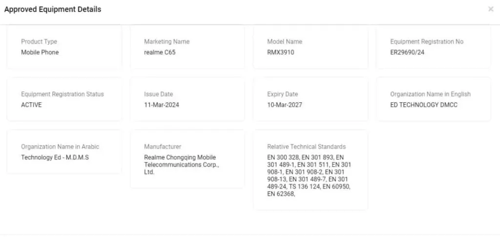 Realme C65