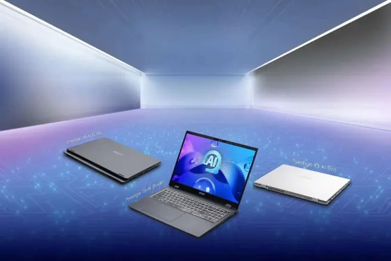 MSI Launches Its New AI-Powered Laptops and Gaming Console in India