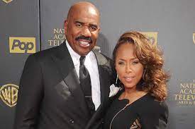 Steve Harvey at the net worth section of the article