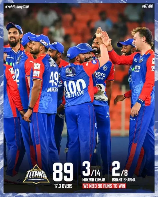 IPL 2024 GT vs DC