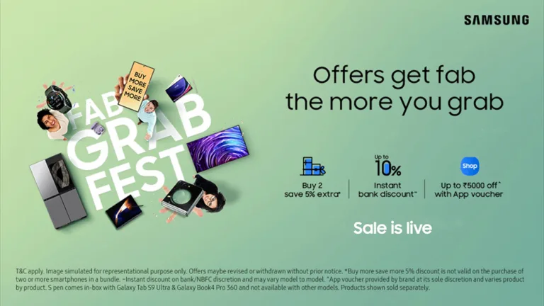 Samsung India Unveils 'Fab Grab Fest' 2024: The Ultimate Summer Sale with Unbeatable Offers