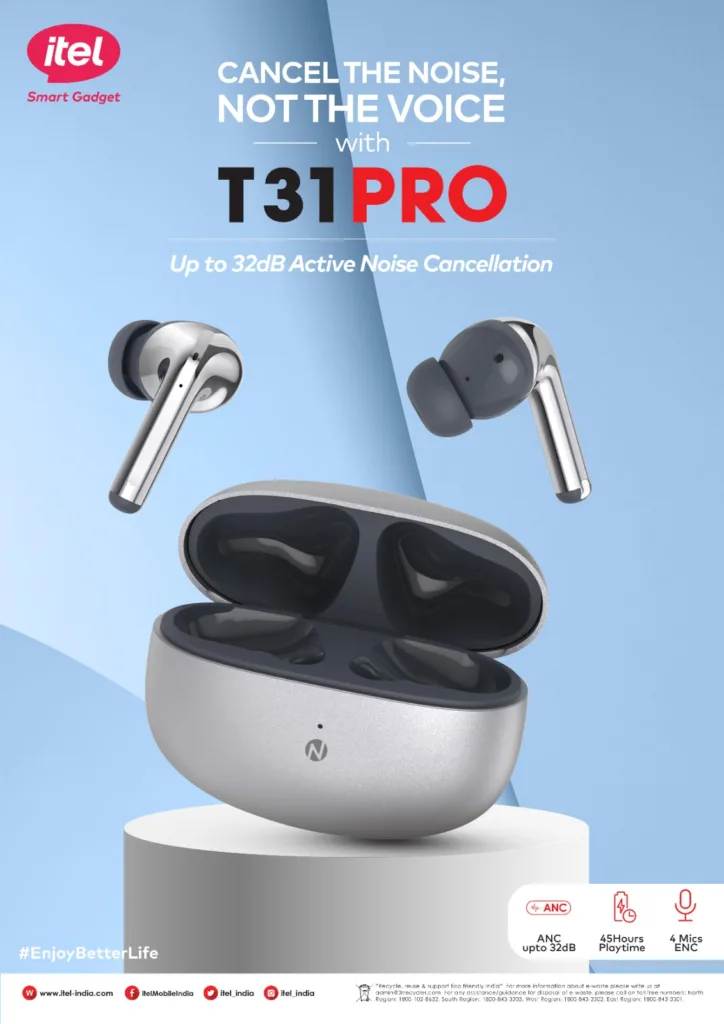 itel Unveils T31 Pro and Buds Ace 2 Earbuds: Affordable, Innovative Audio Solutions for Gen-Z