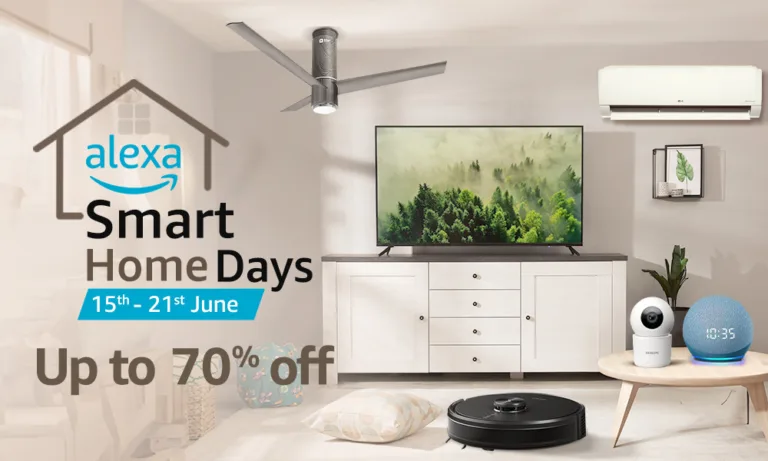 Amazon Launches ‘Alexa Smart Home Days’ with Up to 70% Off on Smart Devices