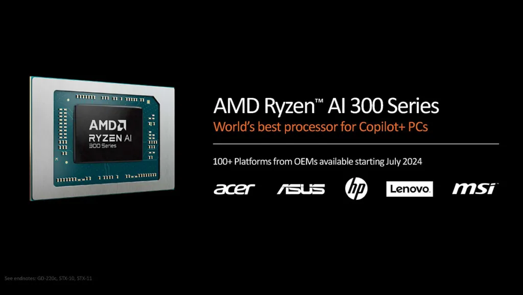 AMD unveils groundbreaking Ryzen AI 300 Series Processors at COMPUTEX 2024
