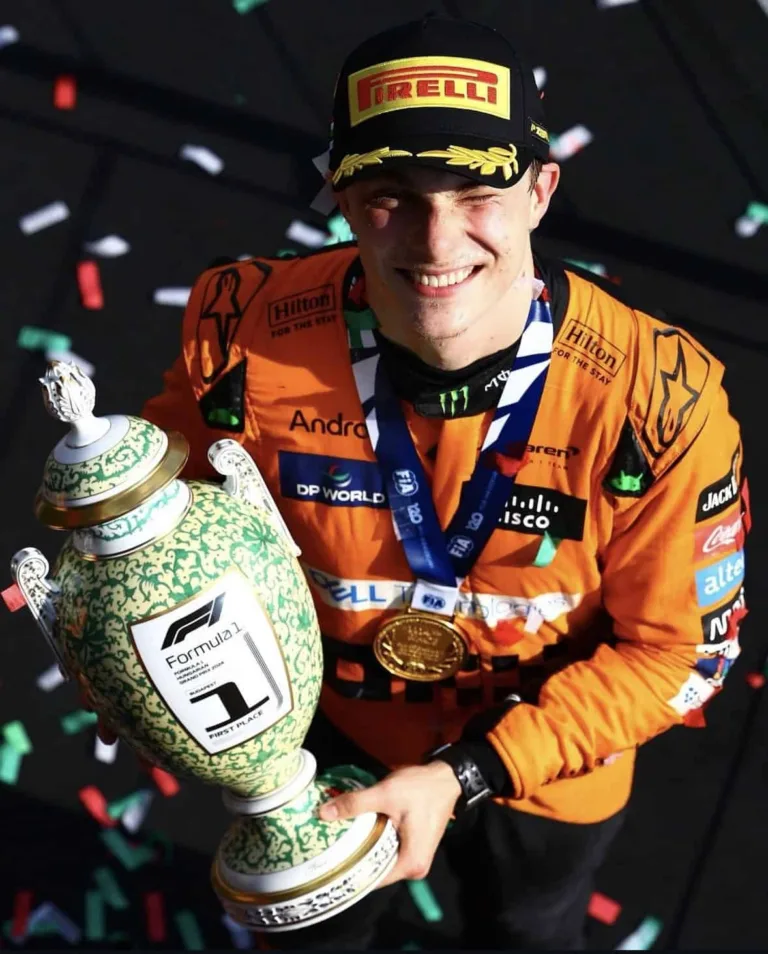 Oscar Piastri Hungarian GP 2024