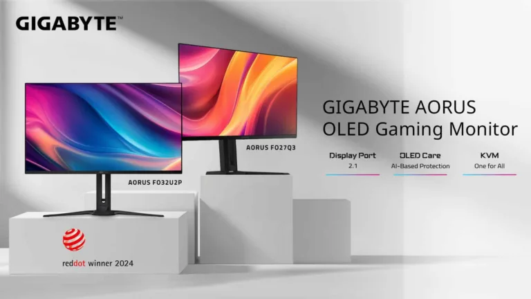 Introducing GIGABYTE's AORUS OLED Monitors: Elevating Gaming in India