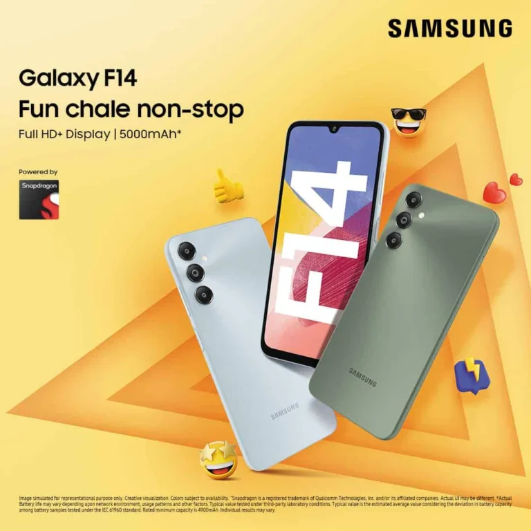 Samsung Unveils the Galaxy F14: A Feature-Packed Smartphone at an Unbeatable Price