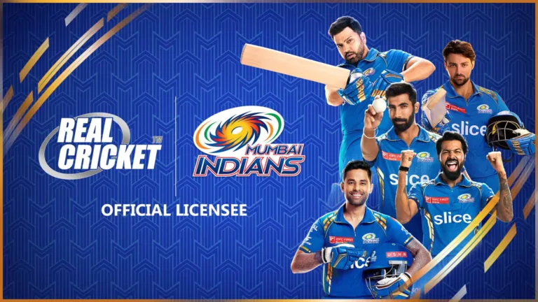 Mumbai Indians Partners with Nautilus Mobile's Real Cricket for an Unmatched Mobile Cricket Gaming Experience