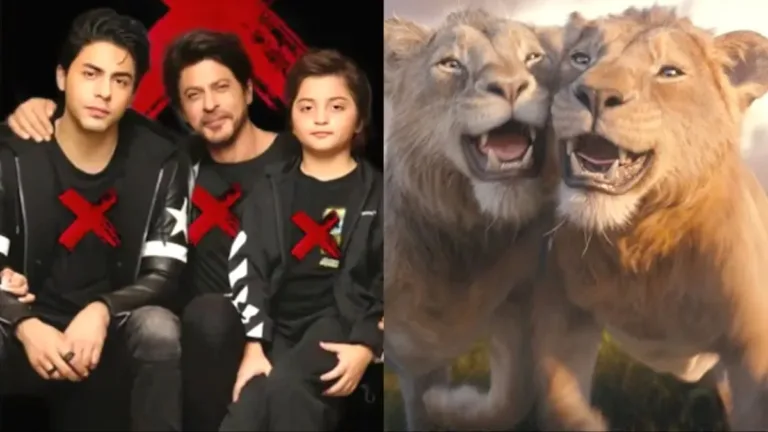 Mufasa: The Lion King Hindi Trailer: Shah Rukh Khan Returns as Mufasa with Aryan and AbRam in the Trailer