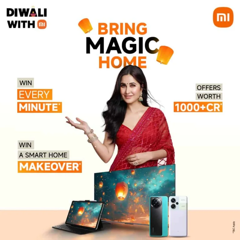 Celebrate Diwali with Xiaomi India and Katrina Kaif: Bring Home the Magic!