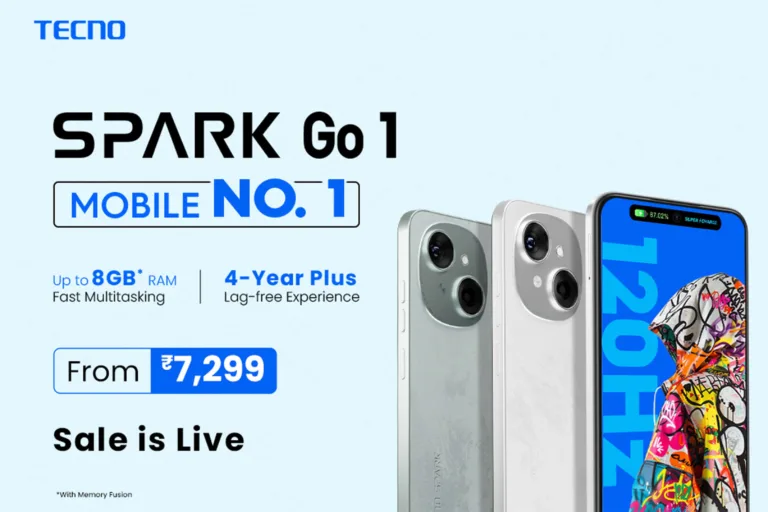 TECNO SPARK GO 1 Launched in India for only ₹7,299