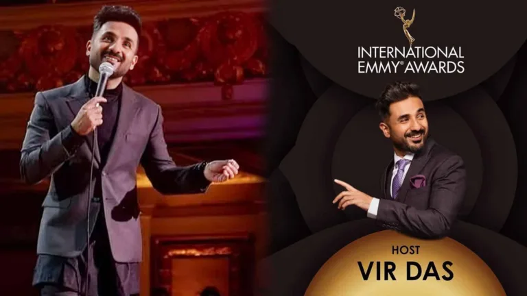 Vir Das Makes History as the First Indian to Host International Emmy Awards