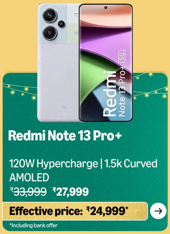 Deals on Redmi Phones at the Great Indian Festival 2024