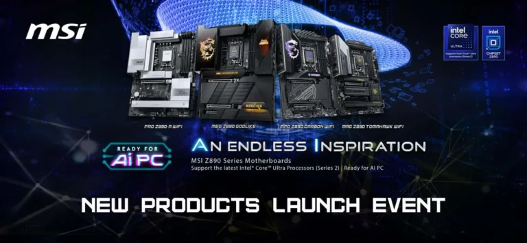 MSI India Unveils Next-Gen Z890 Motherboards and More in New Delhi