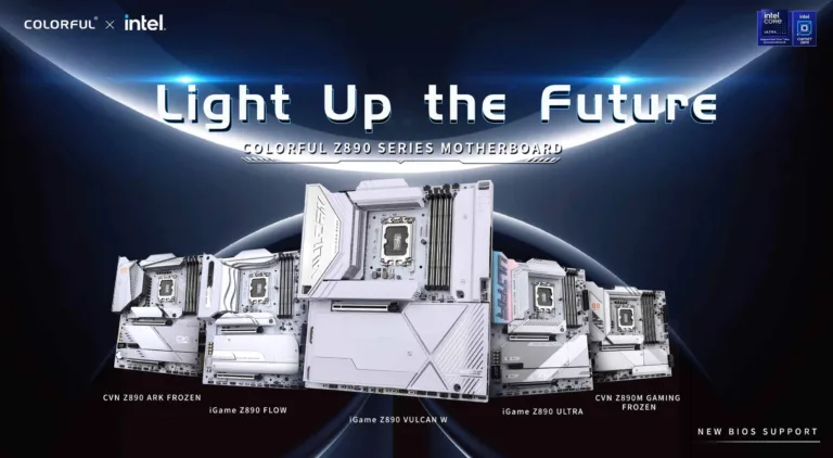 COLORFUL Unveils New Intel Z890 Motherboards with Advanced Features
