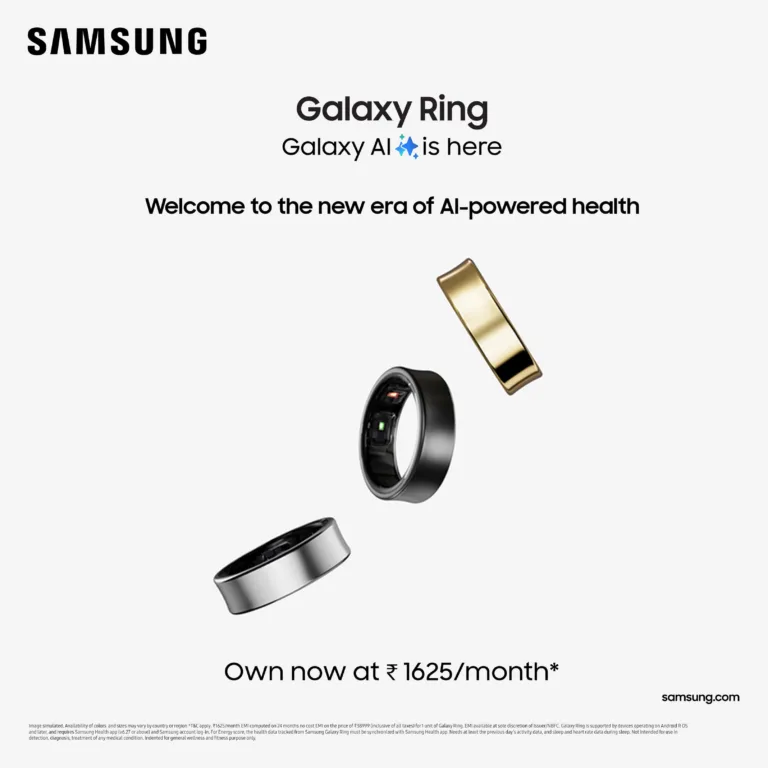 Samsung Launches the Highly Anticipated Galaxy Ring in India