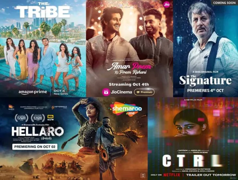 October's First Week OTT Releases: All You Need to Know