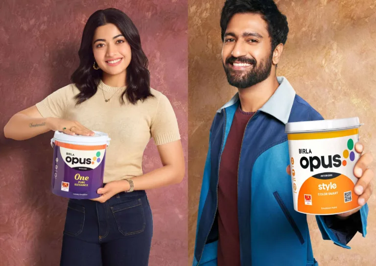 Birla Opus Paints's ‘Naye Zamane ka Naya Paint’ Campaign Stars Vicky Kaushal and Rashmika Mandanna