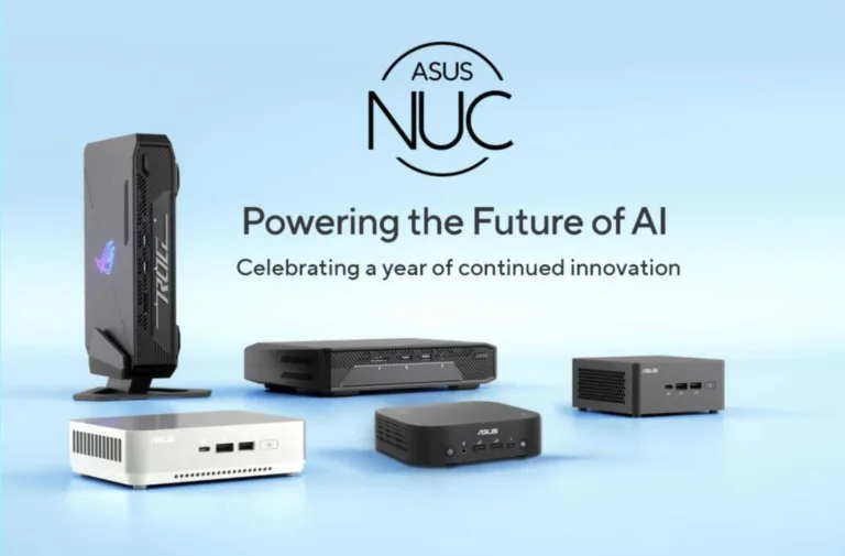 ASUS Celebrates One Year of NUC Portfolio Takeover with Milestones and AI Innovations