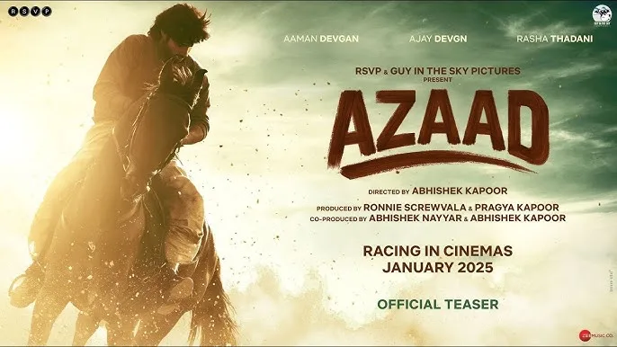 Azaad Teaser Unveiled: Ajay Devgn's Epic Period Drama Introduces Aaman Devgn and Rasha Thadani in a Tale of Legacy and Loyalty