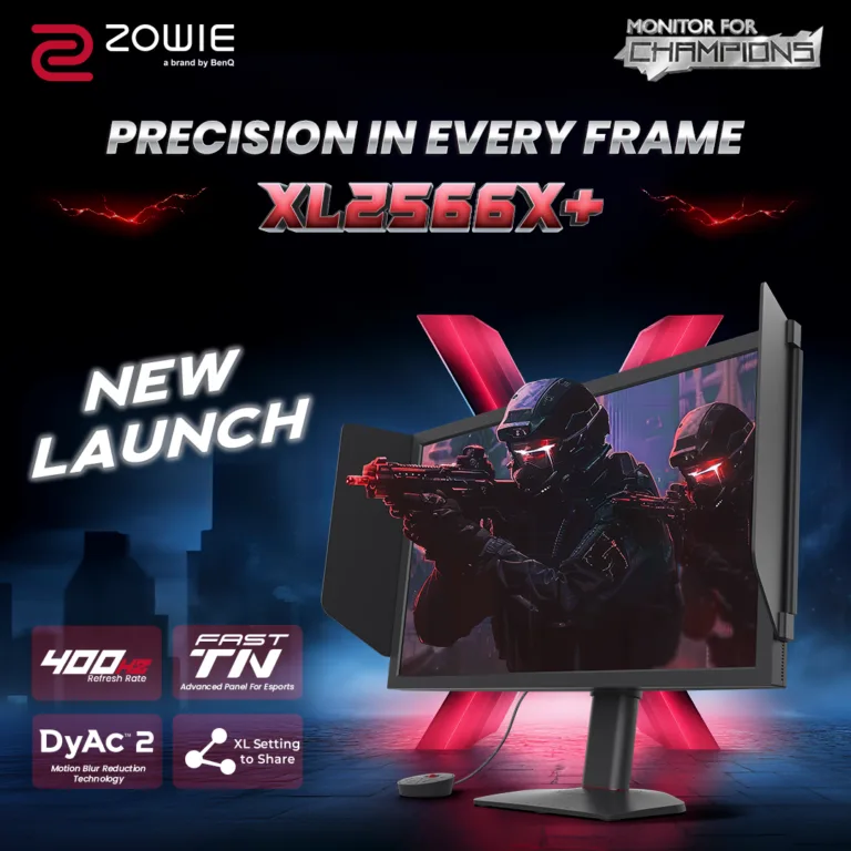 Unleash Your Gaming Potential with the New ZOWIE XL2566X+ Monitor
