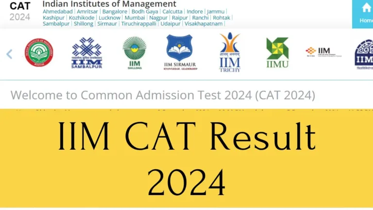 CAT Score 2024