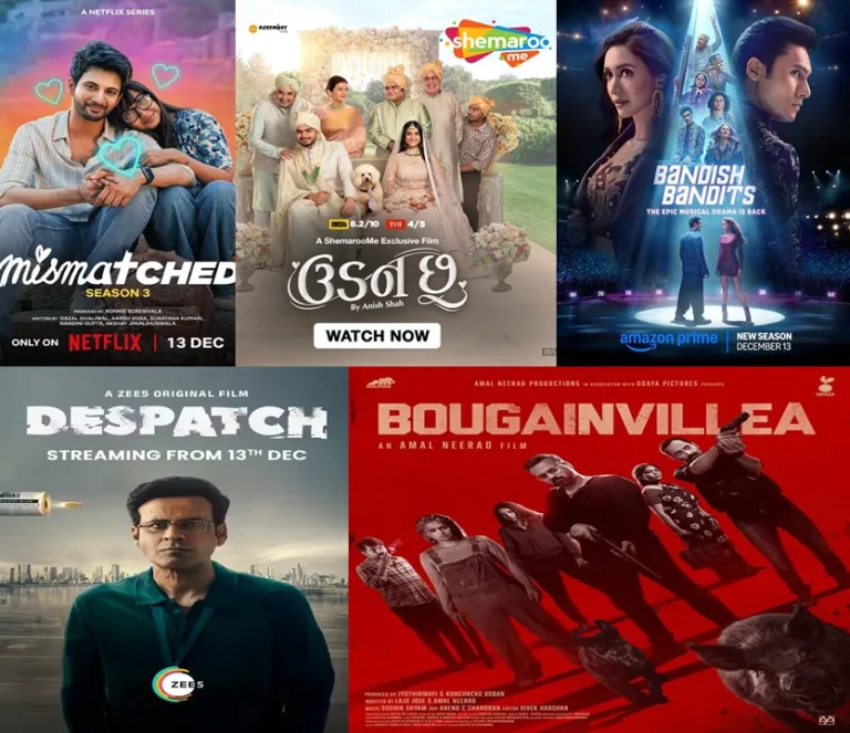 OTT Releases of the Week: Must-Watch Films and Series This Holiday Season