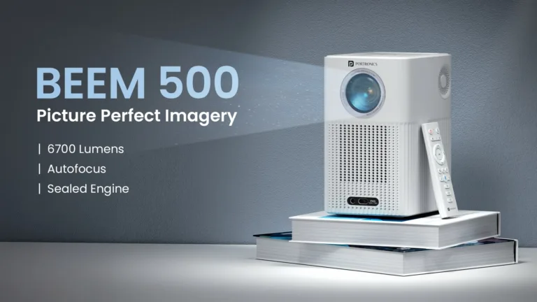 Portronics Beem 500 Smart LED Projector Launched in India